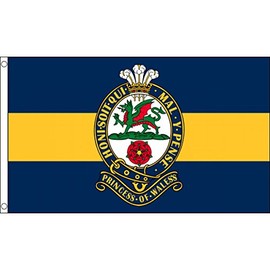 Princess of Wales's Royal Regiment Flag 5ft x 3ft