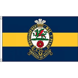 Princess of Wales's Royal Regiment Flag 5ft x 3ft