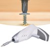 Electric Screwdriver Rechargeable Drill with LED Magnetic Bits HandHeld Power
