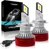 9005 HB3 H10 LED Faros para Delanteros,6500K Luz Blanca, 200W
