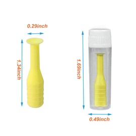 4 pcs Hard Contact Lens Remover RGP Plunger for Soft Hard Lenses