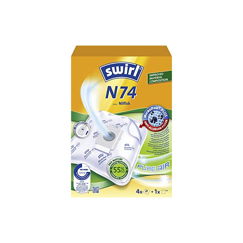 Damsugarpäten N74 MP AirSpace Green Line