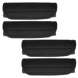 4Pack Luggage Handle Wraps Neoprene Soft Handle Covers Travel Luggage Tags Bag Marker Sleeve Grips Comfort Concealed Tag Suitcase Identifiers for Travel Accessories