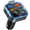 UNBREAKcable Bluetooth 5.3 FM Transmitter for Car, [PD 20W +