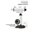 PUREMAX FILTER X -FITS MODELS 200P and 400SPX Sonaki VitaPure