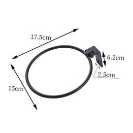 Parliky 3pcs Wall Mounted Planter Bracket Set Metal Iron Flowerpot Holder Durable Wall Flowerpot Stand for Use Easy to Install with Screws