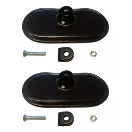 Aftermarket TOYOTA FORKLIFT  58710-20540-71 SIDE MIRROR CLAMP + BOLT  7.9" X 4"  PAIR ER022