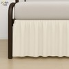 Cottington Lane Ruffled Daybed Skirt with Split Corner, Premium Hotel