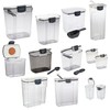 Progressive ProKeeper Baker's Airtight Kitchen Storage Canister Container Set for