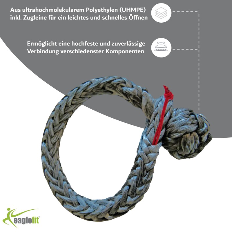 eaglefit - Premium soft shackle made of polyethylene approx. 4900