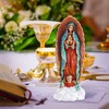 Marsui 12 Inches Virgen De Guadalupe Statues Our Lady of