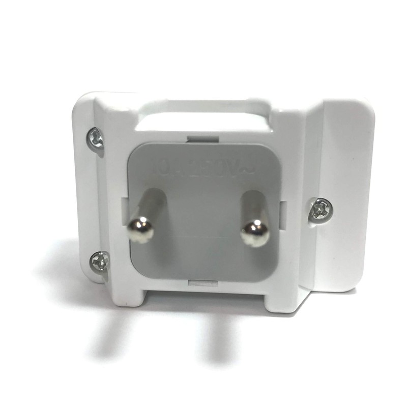 Norstar Universal Plug Adapter with ON/Off Power Switch for European