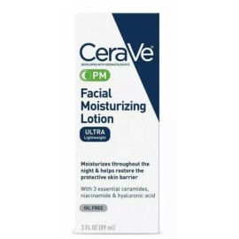 CeraVe Facial Moisturizing Lotion PM Ultra Lightweight 3 oz - 2 Pack New in Box