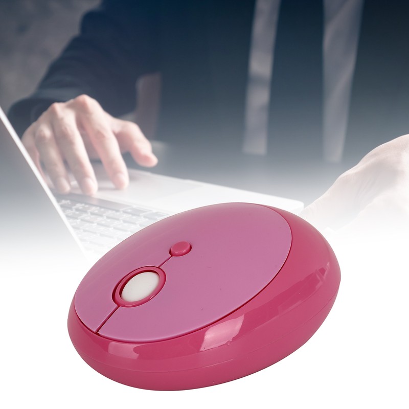 Wireless Mouse 2.4G Bluetooth 4.0 ABS with USB Receiver for