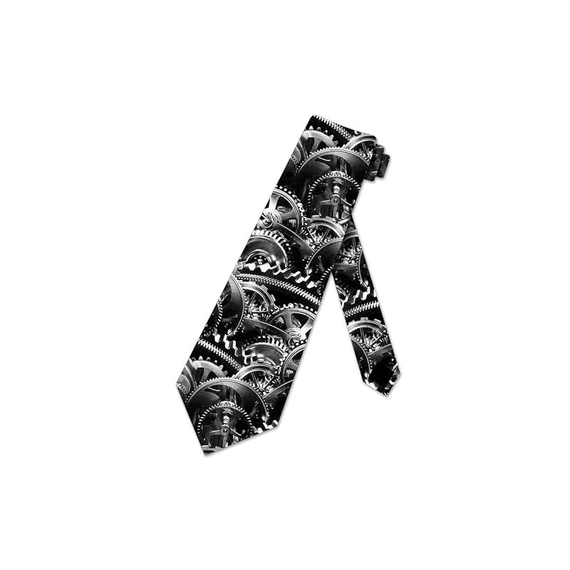 Three Rooker Mechanic Ties Mens Occupation Necktie Gear Tie Handyman