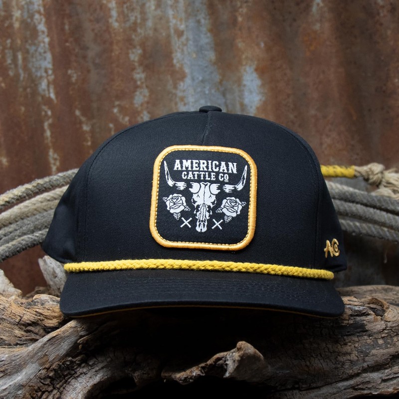 American Cattle Co. Adjustable Snapback Western Hat (US, Alpha, One