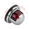 1 Pair of Stainless Steel Red & Green LED Navigation