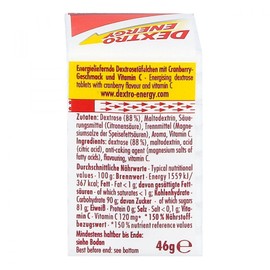 DEXTRO ENERGY Cranberry lim.edition 46 g