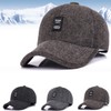 Clape Unisex Winter Caps Baseball Cap Hat with Foldable Earflap