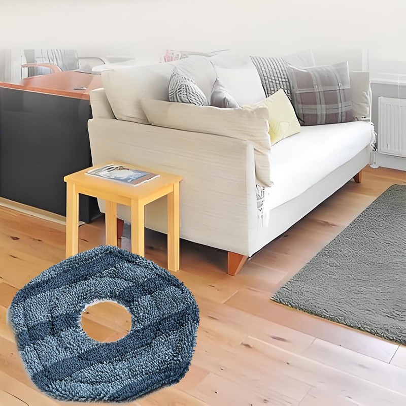 Wjelet 2 Pcs Washable Vacuum Mop Cloths, for Eufy X10