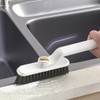 AIXXCUVQ Durable Crevice Cleaning Brush with Comfortable Grip Rotating Crevice