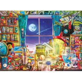 Buffalo Games - Aimee Stewart - to The Moon - Rompecabezas de 1000 Piezas                                                                             