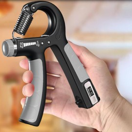 Digital Hand Grip Strength Trainer | Grip Strength Dynamometer Electronic | Adjustable Hand Strengthener Exerciser Gripper Digital for Men and Women