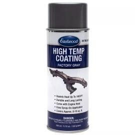 Eastwood Factory Gray High Temp Coating Aerosol 11.75oz High Heat Engine Paint