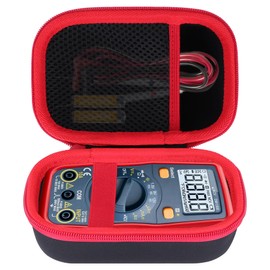 Peyyargo Storage Case Compatible with AstroAI Digital Multimeter Tester 2000 Counts AM33D / DM130B / DM200M Voltmeter Ohm Volt Amp Meter - Case Only