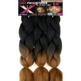 Braids Afro Beauty Easy Prestretched Xtreme 3X Braiding Hair T1B/27