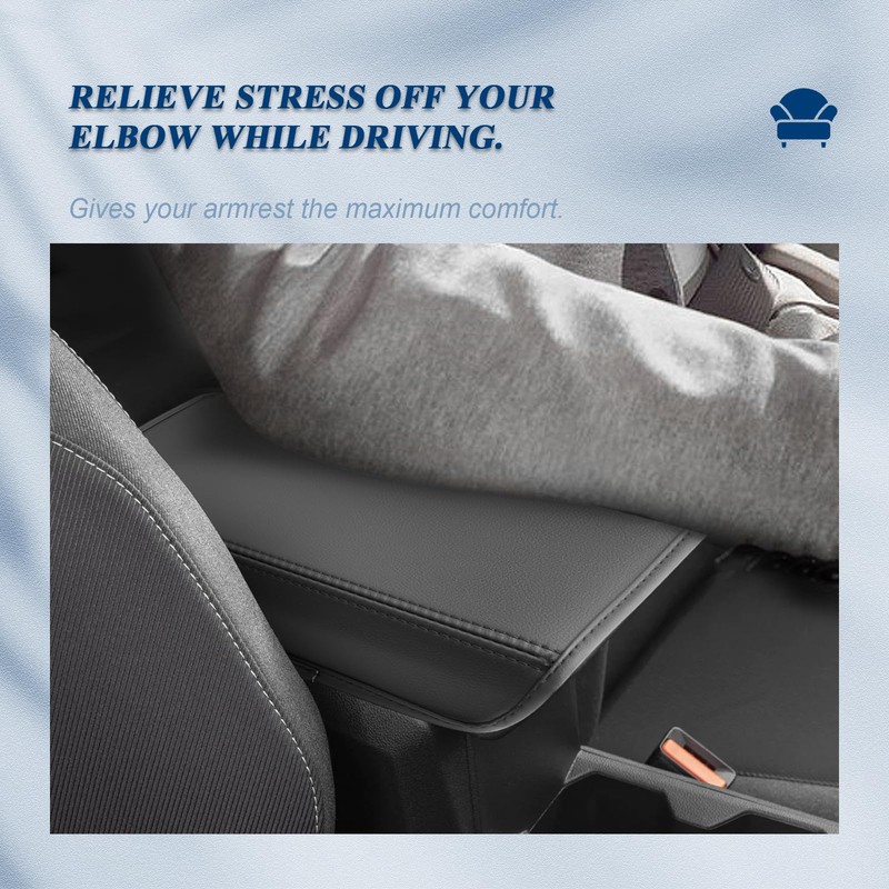 BIBIBO Armrest Cover Compatible with Dacia Duster 2024 2025, Armrest