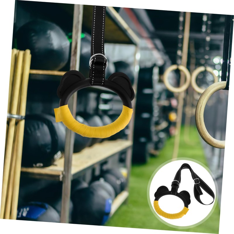 BIUDECO 1 Pair Boys and Girls Gymnastic Rings Set Exercise