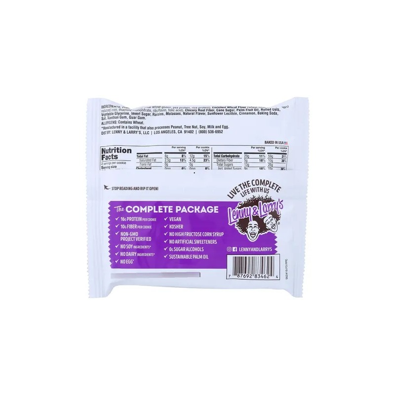 Lenny And Larry Oat Raisin Caja 4 Piezas