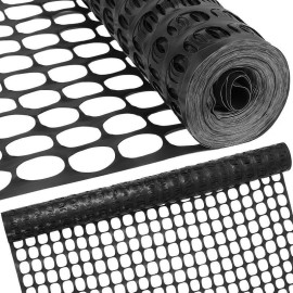 Temporary Plastic Fence Roll 4x100FT Garden Safety Mesh Dog Chicken Netting New