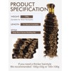 Ombre Braiding Hair 100g 20 Inch P4/27 Deep Wave Honey
