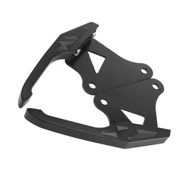 VekAuto 1 Pair Compatible for Honda MSX125 M3, Aluminum Alloy Black Motorcycle Passenger Grab Bars