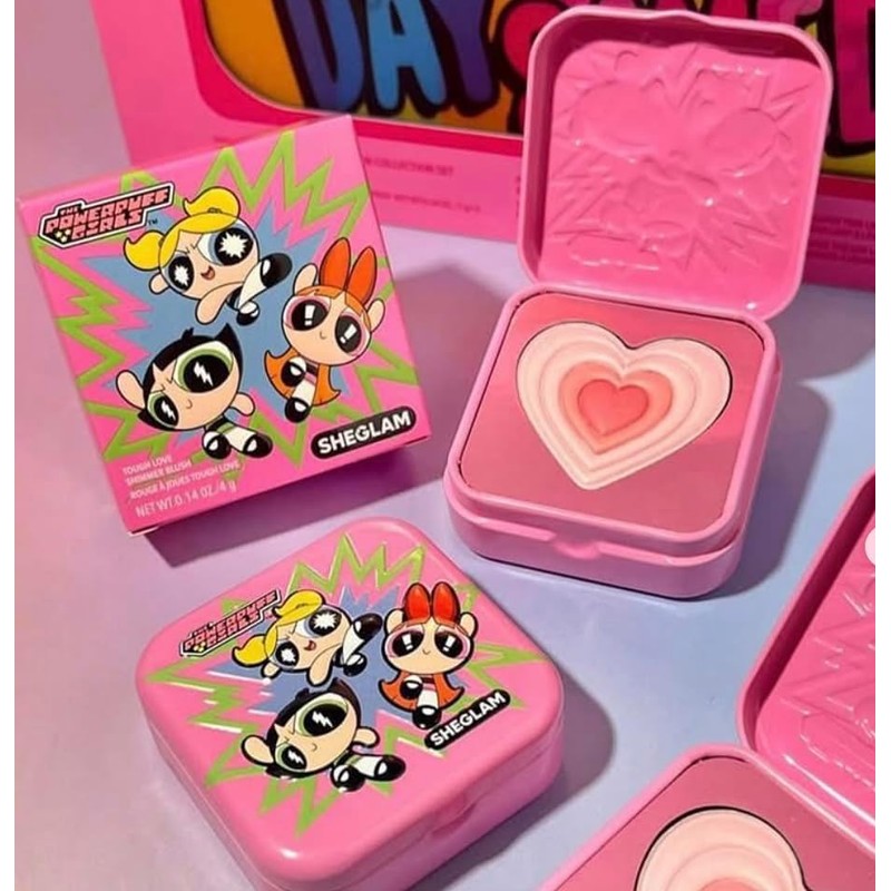 Sheglam Blush Chicas Superpoderosas - Powerpuff Girls X SHEGLAM