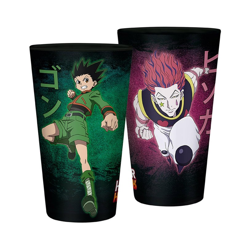 ABYSTYLE Hunter X Hunter Gon vs Hisoka 400ml Glass