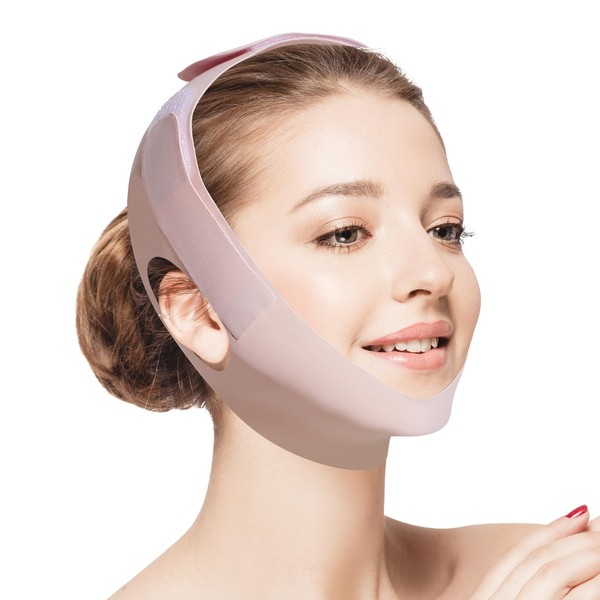ZIGU Adjustable V-Line Chin Strap for Daily & Night Face