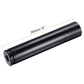 sourcing map 1/2 Inch 30 mm Impact Socket Heat Treated CR-V Steel 8 Inch Long 6 Point Metric Sizes