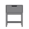 Flash Furniture Dallas Wood Nightstand Side Table, Kids Bedroom End