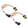 2PCS 50W LED Strobe Controller Continuous Strobe ABS Fog Light