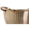 MGE - Stainless Steel Kitchen Colander with Handles and Base