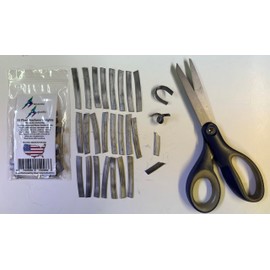 Awesome Aquatic Plant Anchors/Weights 25 pk Strip Lead Ribbon Live Plants Weight Anchor (25 Pack Strips)