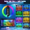 ABESTFISH Submersible Aquarium Light for Fish Tank, 24/7 Auto Cycle
