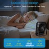 100-Speed Ultra-Quiet Desk Fan for Sleeping, 6.8" Rechargeable Portable Fan
