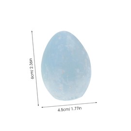 SHINEOFI 12pcs Sidewalk Chalk Set Unique Egg Shaped Colored Chalk for Outdoor Drawing Durable Washable Safe for Creative Graffiti Driveways Sidewalks