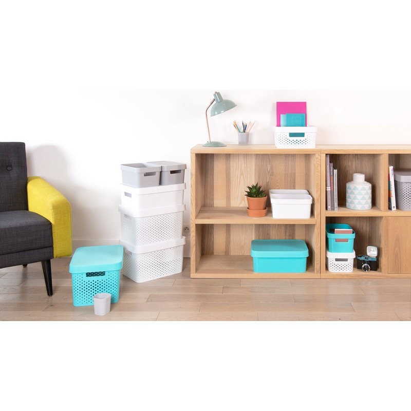 CURVER Luftdurchlässiger Behälter INFINITY 4,5L Behälter, Plastik, weiß, 27x19x12