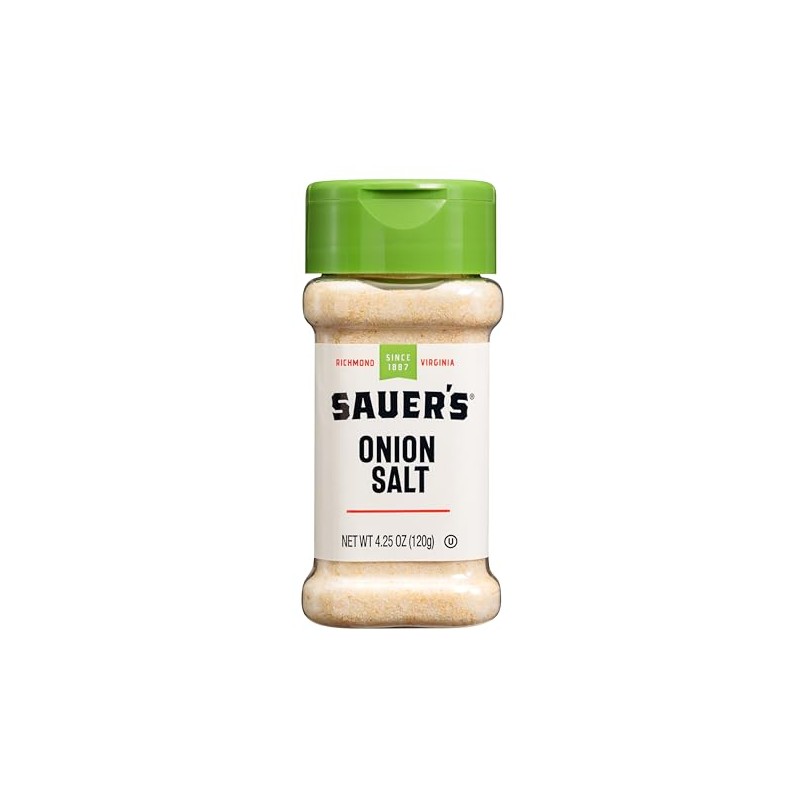 Sauer's Onion Salt, 4.25 Ounce (Pack of 1)