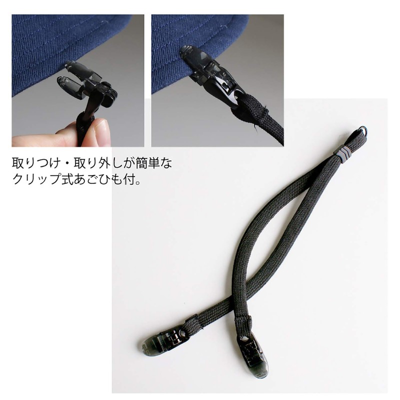 Abonet+JARI Special Clothing Protective Hat, Full Type, No.2083 S, Navy